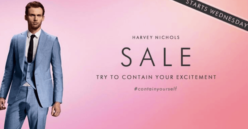 Harvey Nichols Contain Yourself